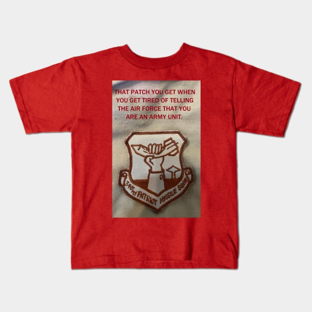 343rd Patriot Missile Squadron Kids T-Shirt by Limb Store